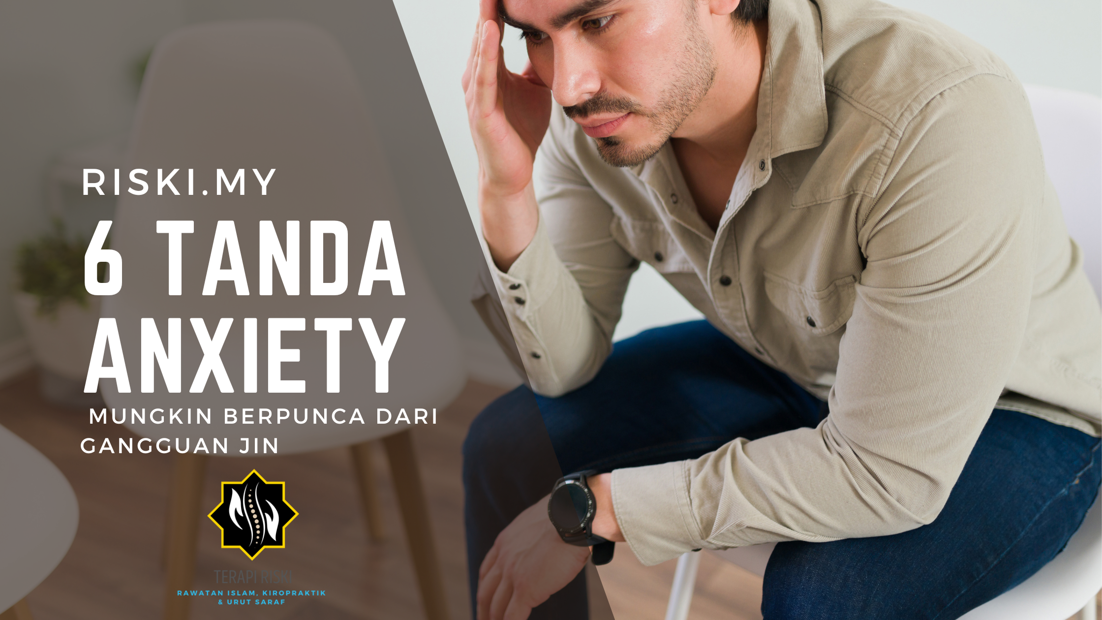 6 Tanda-Tanda Anxiety Mungkin Berpunca Dari Gangguan Jin